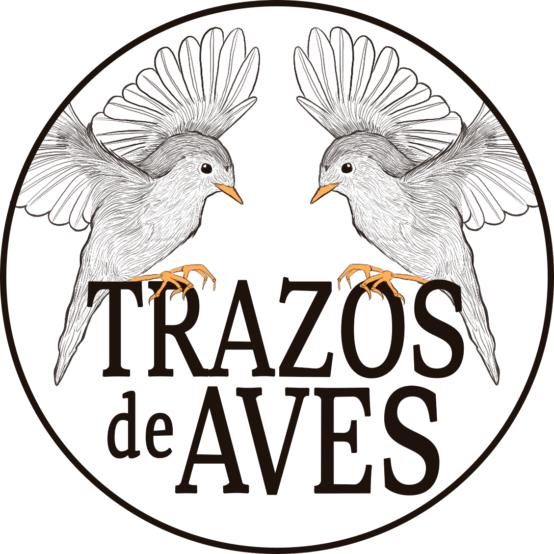 Logo de Trazos de Aves